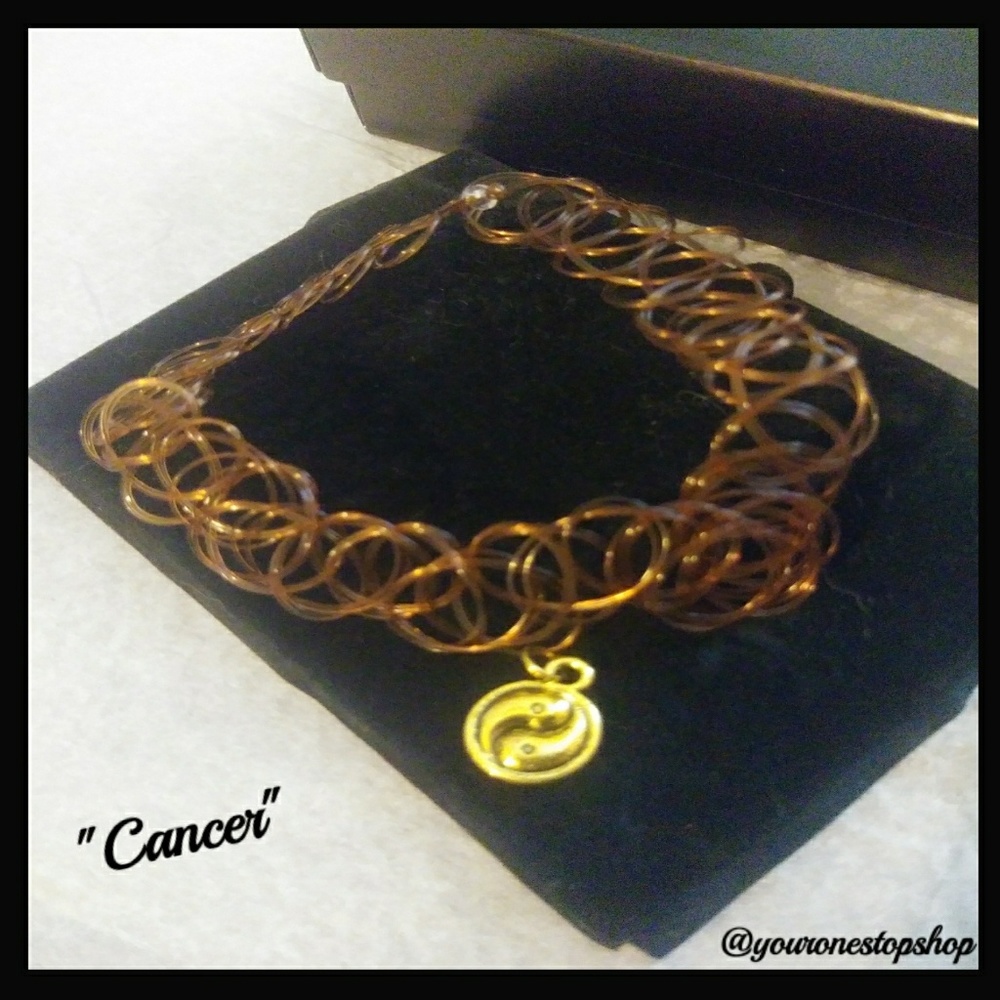 🆕Choker "Cancer" Necklace